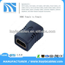 HDMI Female to HDMI Female Adapter video converter HDTV GOLD